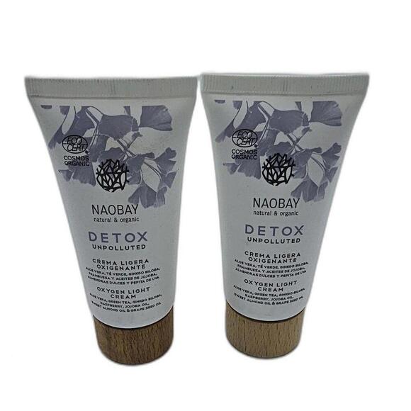 NAOBAY Detox Unpolluted Oxygen Light Cream - Set of 2 - Picture 1 of 2
